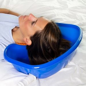 Portable Blue Hair Washing Basin